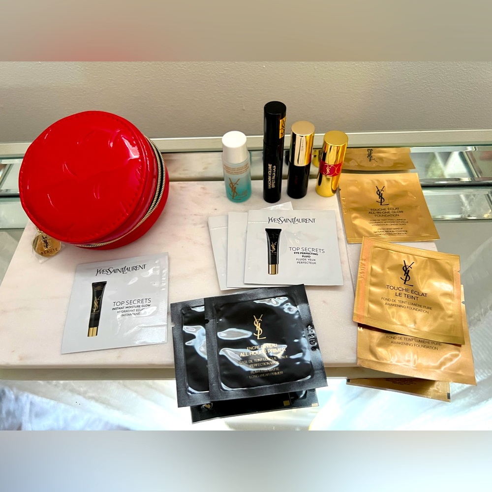 YSL Mini Case and Make Up Samples
